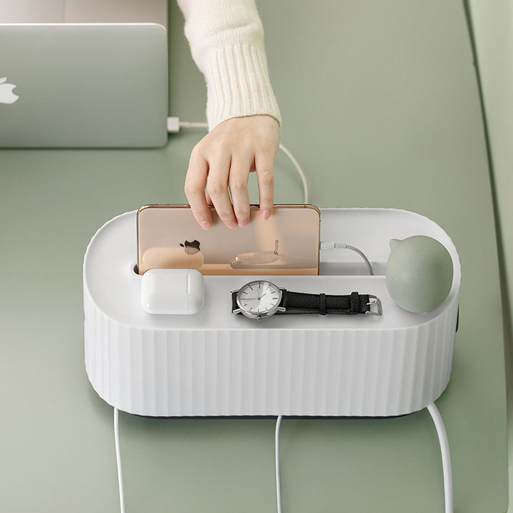 Cable Management Box for Power Strips