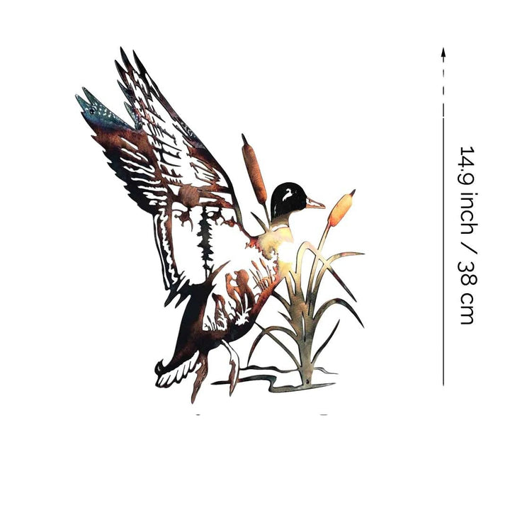 Mallard Duck Metal Wall Art