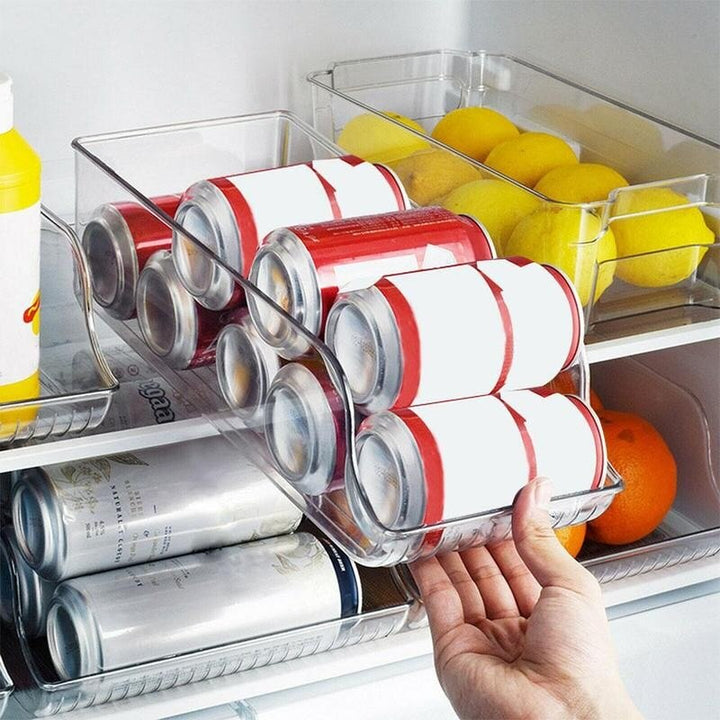 Refrigerator Beverage Organizer Tray
