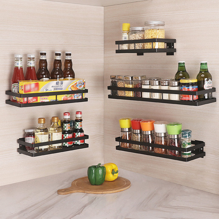 Wall-Mounted Kitchen Storage Shelf