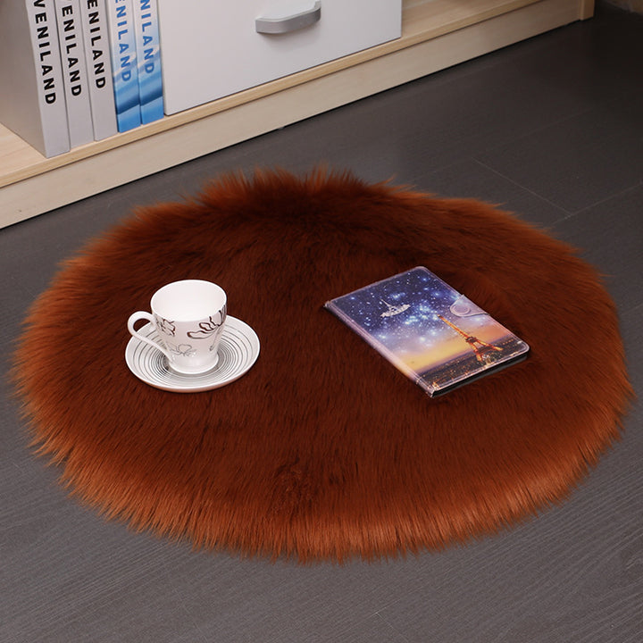 Soft Plush Round Floor Carpet