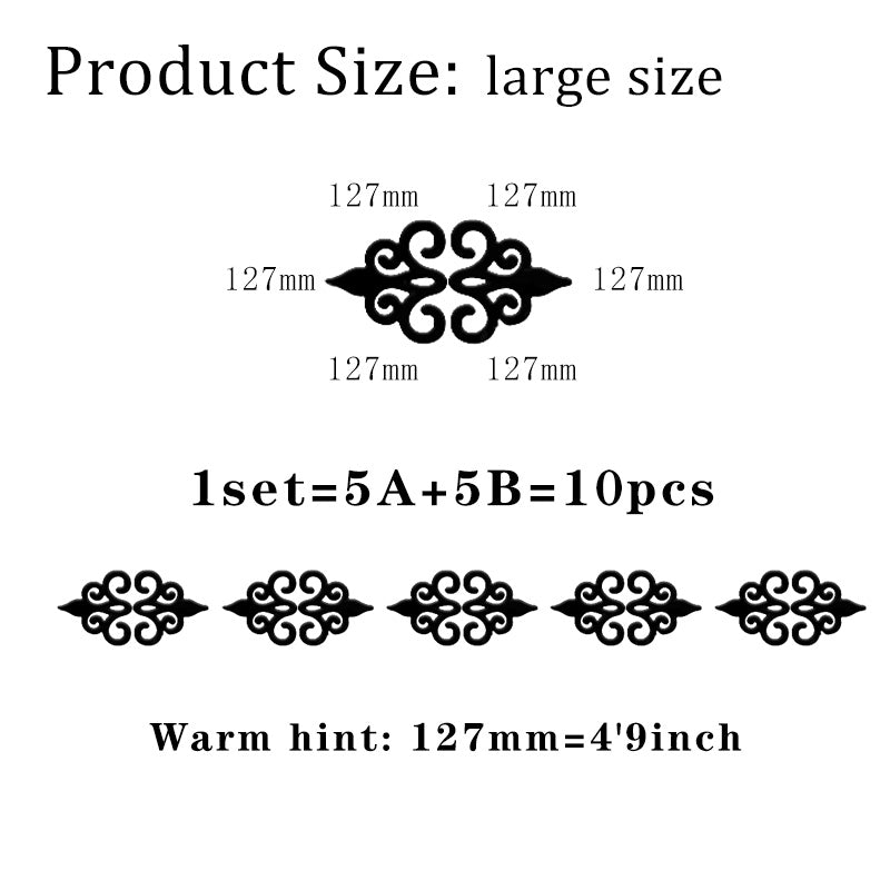 Acrylic Mirror Wall Stickers
