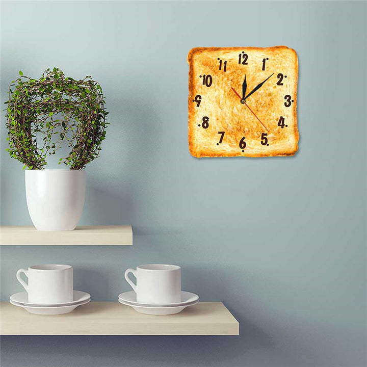 Creative Bread Design Wall Clock