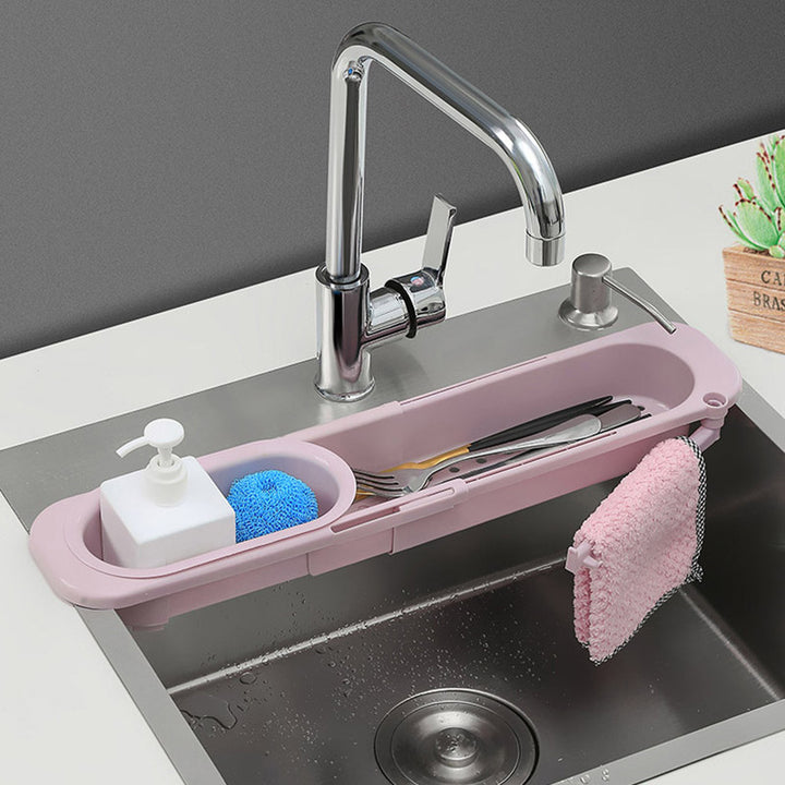 Telescopic Sink Organizer Rack