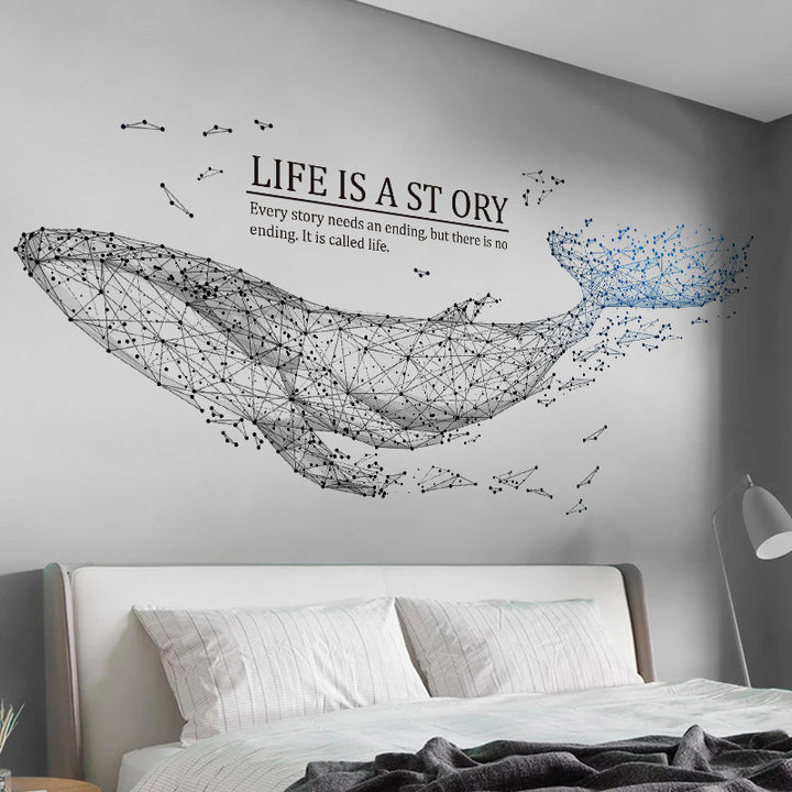 Whale Wall Sticker