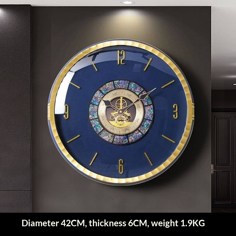 Modern Copper Wall Clock